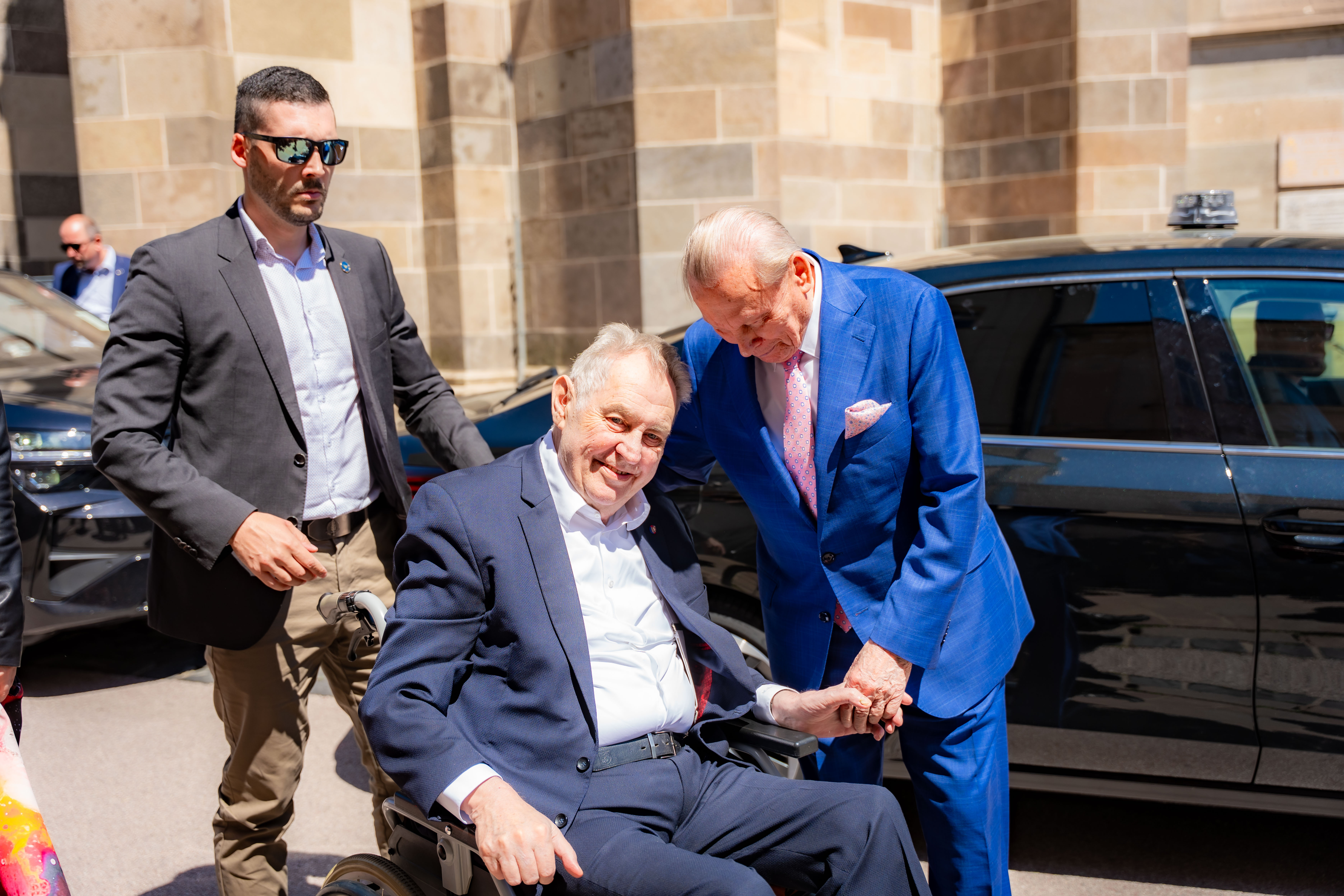 Prezident ZEMAN V Kosiciach so Schusterom -1-10